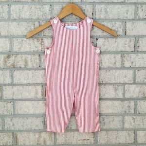 Basic Grace Stripe Overalls